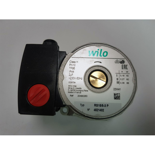 Насос циркуляційний Wilo RS 15/5 газовий котел Ariston UNO 24 MFFI/MI