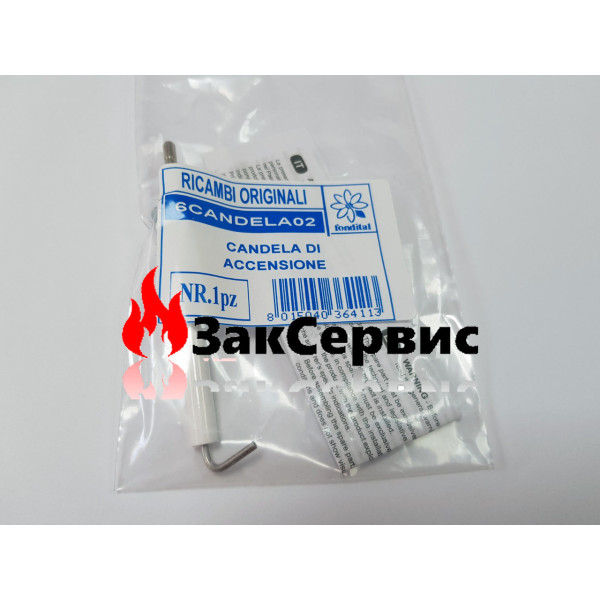 Електрод розпалювання Fondital Victoria, Vela, Flores Dual 6CANDELA02