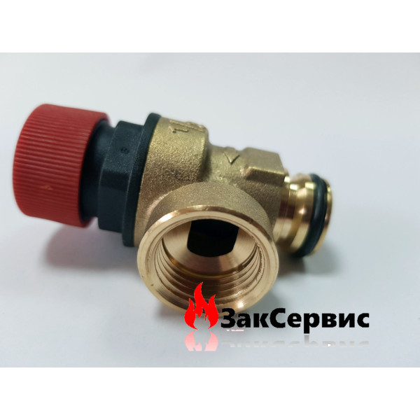 Запобіжний клапан (латунь) на газовий котел Immergas Nike Star, Eolo Star, Nike Mini 1.016135 Запобіжний клапан (латунь) на газовий котел Immergas Nike Star, Eolo Star, Nike Mini 1.016135