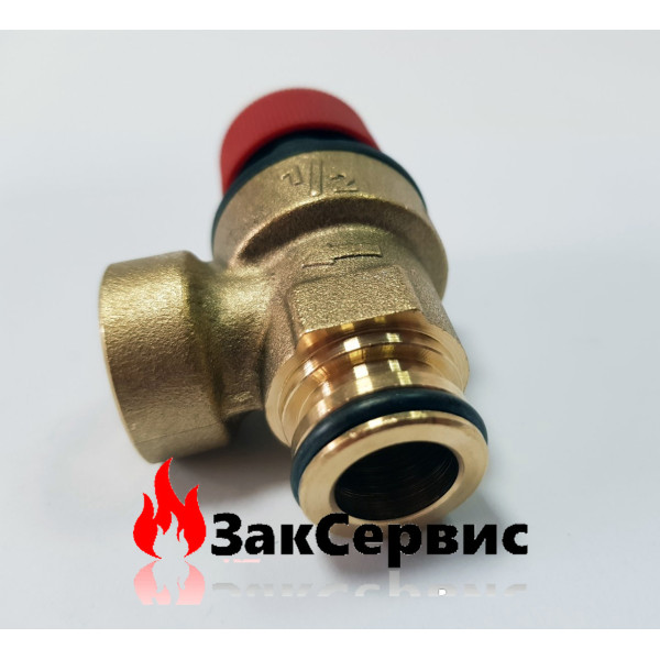Запобіжний клапан (латунь) на газовий котел Immergas Nike Star, Eolo Star, Nike Mini 1.016135 Запобіжний клапан (латунь) на газовий котел Immergas Nike Star, Eolo Star, Nike Mini 1.016135