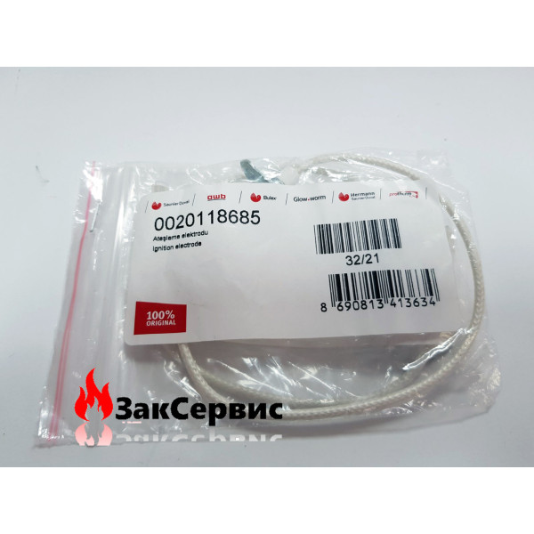 Електрод розпалювання на газовий котел Demrad Atron, Nepto D003202116