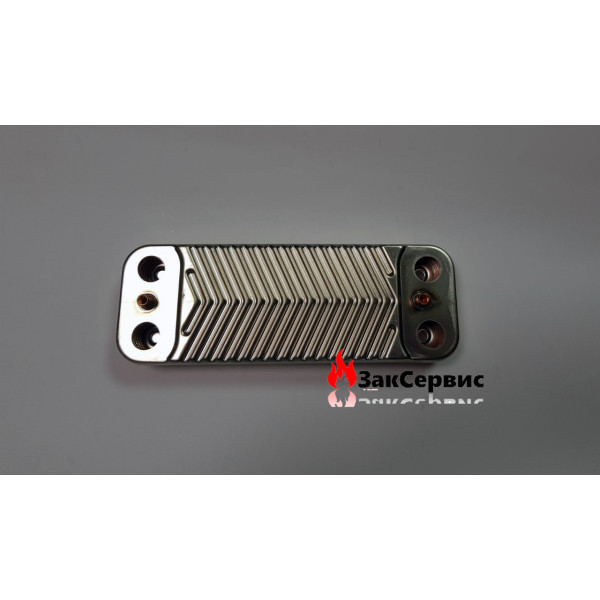 Вторинний теплообмінник 12 пластин на газовий котел Demrad Aden BKB/HKB 124,Nitron HK/BK 124 3003200025