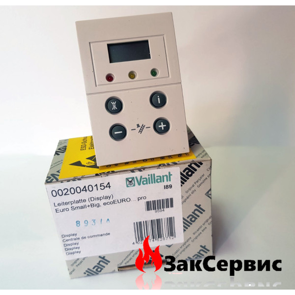 Плата інтерфейсу (дисплей) на газовий котел Vaillant atmoTEC Pro/turboTEC Pro 0020040154 Плата інтерфейсу (дисплей) на газовий котел Vaillant atmoTEC Pro/turboTEC Pro 0020040154